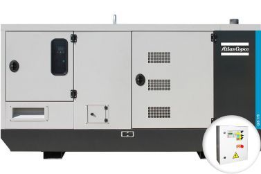 Дизельный генератор Atlas Copco QIS 175 в кожухе с АВР