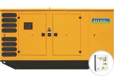 Дизельный генератор Aksa AVP 700 в кожухе с АВР
