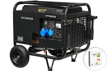 Бензиновый генератор Hyundai HY 9000SE с АВР