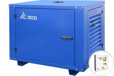 Бензиновый генератор ТСС SGG 3200EN Duplex в капоте с АВР