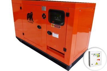 Дизельный генератор Азимут АД-20С-Т400-2РКМ11 в кожухе с АВР