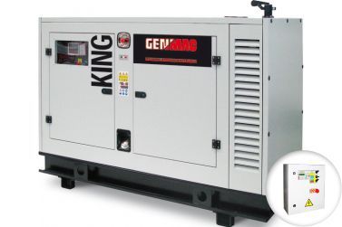 Дизельный генератор Genmac KING G80JS в кожухе с АВР