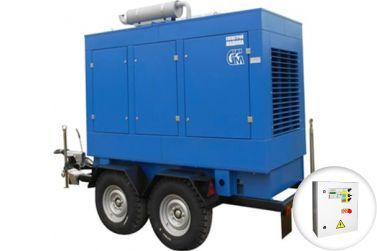 Дизельный генератор ССМ ЭД-320С-Т400-РКМ2 в кожухе с АВР