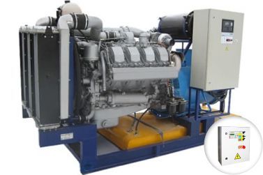 Дизельный генератор ПСМ АД-250 (ТМЗ) с АВР