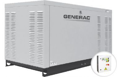 Газовый генератор Generac RG 022 в кожухе с АВР