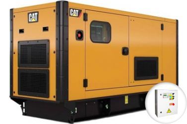 Дизельный генератор Caterpillar DE65E0 в кожухе с АВР