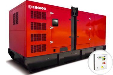 Дизельный генератор Energo ED 750/400 D S в кожухе с АВР