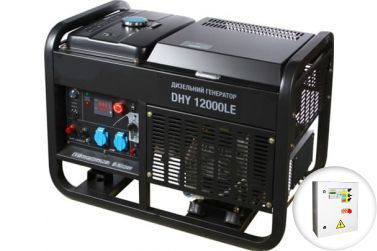 Дизельный генератор Hyundai DHY 12000LE с АВР
