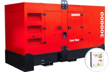 Дизельный генератор Energo EDF 300/400 DS в кожухе с АВР