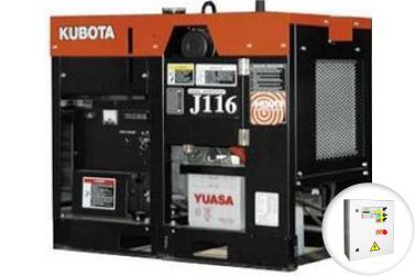 Дизельный генератор Kubota J 116 с АВР