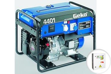 Бензиновый генератор Geko 4401 E–AA/HЕBA с АВР