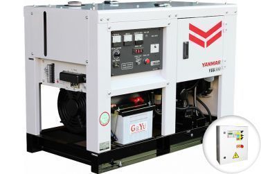 Дизельный генератор Yanmar YEG 150 DSHC-5B в капоте с АВР