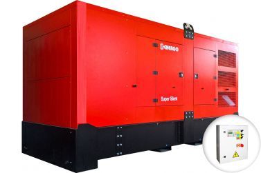 Дизельный генератор Energo EDF 700/400 SCS в кожухе с АВР