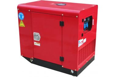 Дизельный генератор Амперос LDG 15000S-3 в шумозащитном кожухе