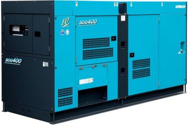 Дизельный генератор Airman SDG400S-P в кожухе