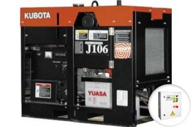 Дизельный генератор Kubota J 106 с АВР