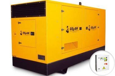 Дизельный генератор Gesan DJAS 200E в кожухе с АВР