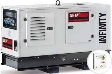 Дизельный генератор Genmac INFINITY RG26KS-E3 в кожухе с АВР