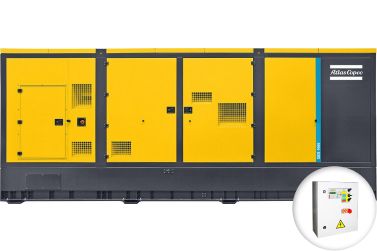 Дизельный генератор Atlas Copco QES 1000 в кожухе с АВР
