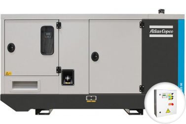 Дизельный генератор Atlas Copco QIS 90 в кожухе с АВР