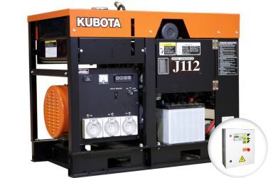 Дизельный генератор Kubota J 112 с АВР