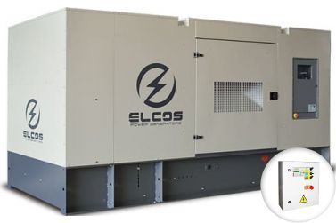 Дизельный генератор ELCOS GE.AI.550/500.PRO в кожухе с АВР