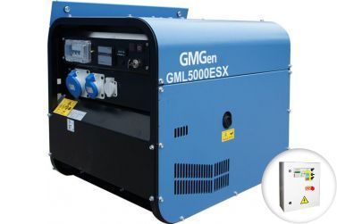 Дизельный генератор GMGen GML5000ESX в кожухе с АВР