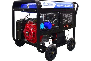 Сварочный бензиновый генератор ТСС GGW 5.0/200EDH-R