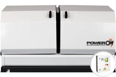 Газовый генератор POWERON GGC11500-3P в кожухе с АВР