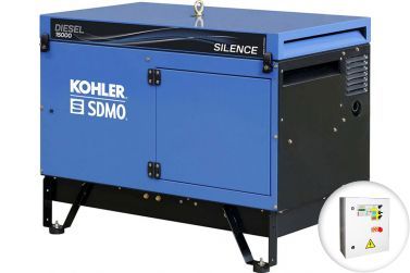 Дизельный генератор KOHLER-SDMO DIESEL 15000 TA SILENCE в кожухе с АВР