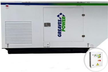 Дизельный генератор Greaves GPWII-PII-125S в кожухе с АВР