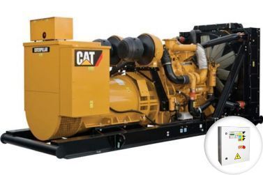 Дизельный генератор Caterpillar 3516 с АВР