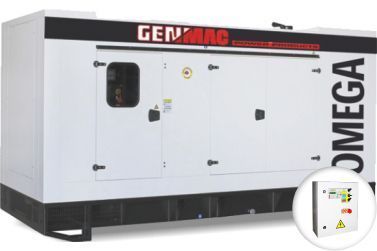 Дизельный генератор Genmac OMEGA G685DSS в кожухе с АВР