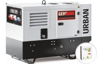 Дизельный генератор Genmac URBAN G13500YS в кожухе с АВР