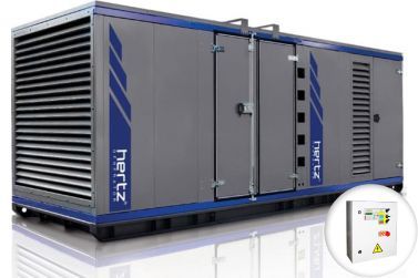 Дизельный генератор Hertz HG 1520 BC в кожухе с АВР