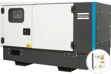 Дизельный генератор Atlas Copco QIS 45 в кожухе с АВР