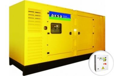 Дизельный генератор Aksa AD 410 в кожухе с АВР
