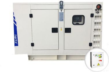 Дизельный генератор Hertz HG 13 PL - 1 в кожухе с АВР