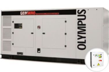 Дизельный генератор Genmac OLYMPUS G310SS в кожухе с АВР