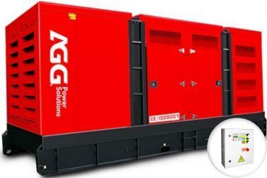 Дизельный генератор AGG P2260D5 в кожухе с АВР