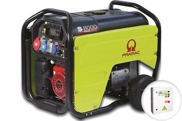 Бензиновый генератор Pramac S8000 с АВР