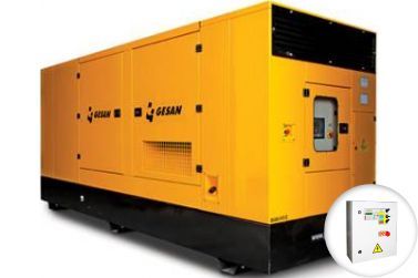 Дизельный генератор Gesan DVAS 410E в кожухе с АВР