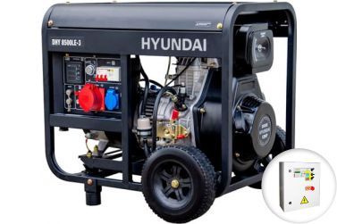 Дизельный генератор Hyundai DHY 8500LE-3 с АВР