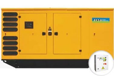 Дизельный генератор Aksa APD 150 BD в кожухе с АВР