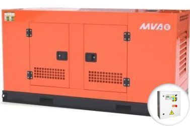 Дизельный генератор MVAE 35BB в капоте с АВР