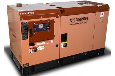 Дизельный генератор Toyo TKV-27TBS в кожухе