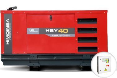 Дизельный генератор Himoinsa HSY-40 T5 INS в кожухе с АВР