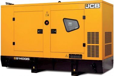 Дизельный генератор JCB G140QS в кожухе