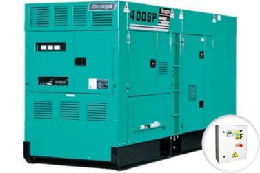 Дизельный генератор Denyo DCA-400SPK2 в кожухе с АВР