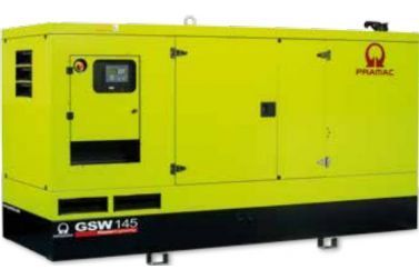Дизельный генератор Pramac GSW80I в кожухе